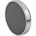 Kipp Magnet Shallow Pot Magnet D=25 ±0, 15, H=7, Hard Ferrite, Round, Comp:Steel K0548.05